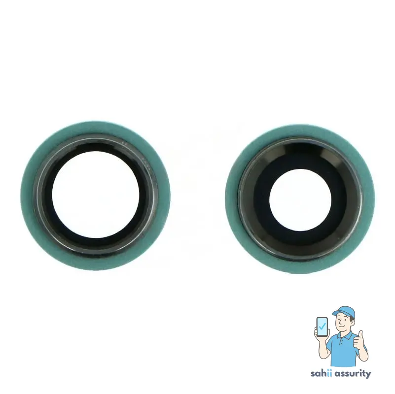 Camera Lens Glass with Frame for Apple iPhone 11 Green thumbnail